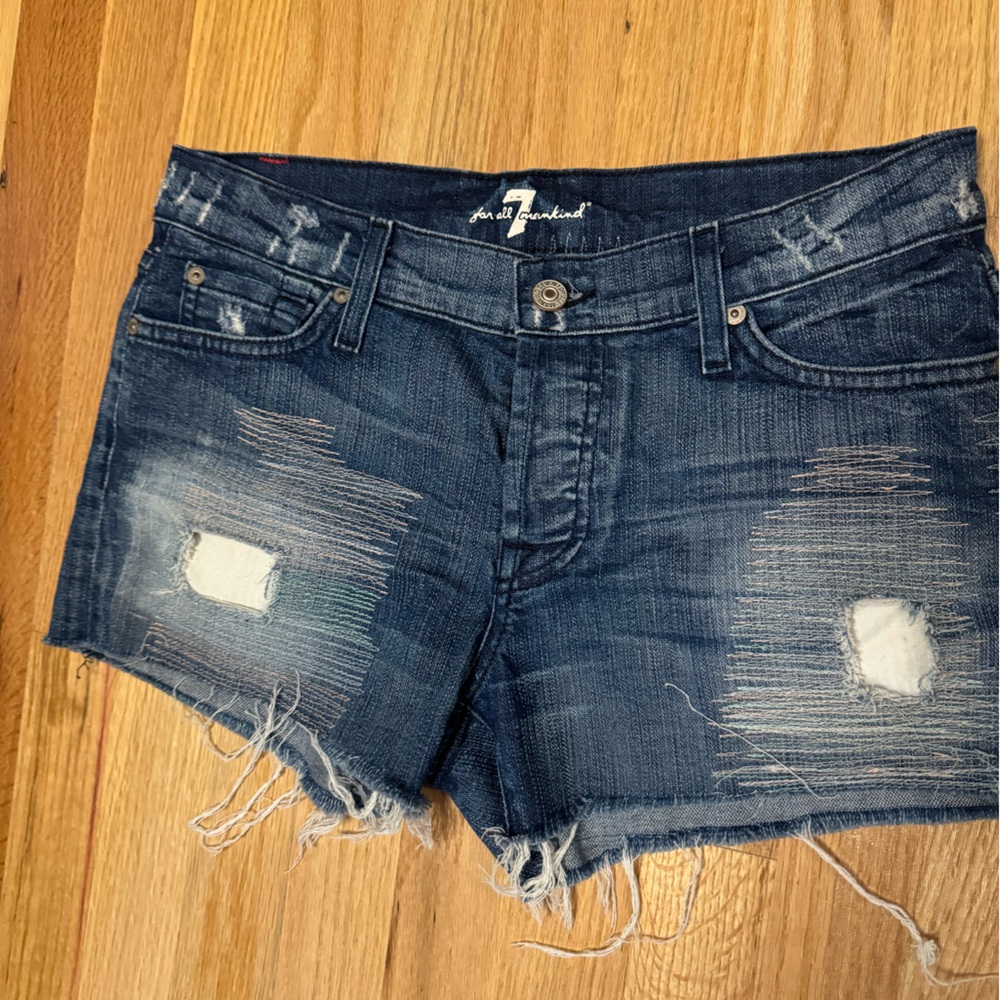 7 Jean shorts size 25